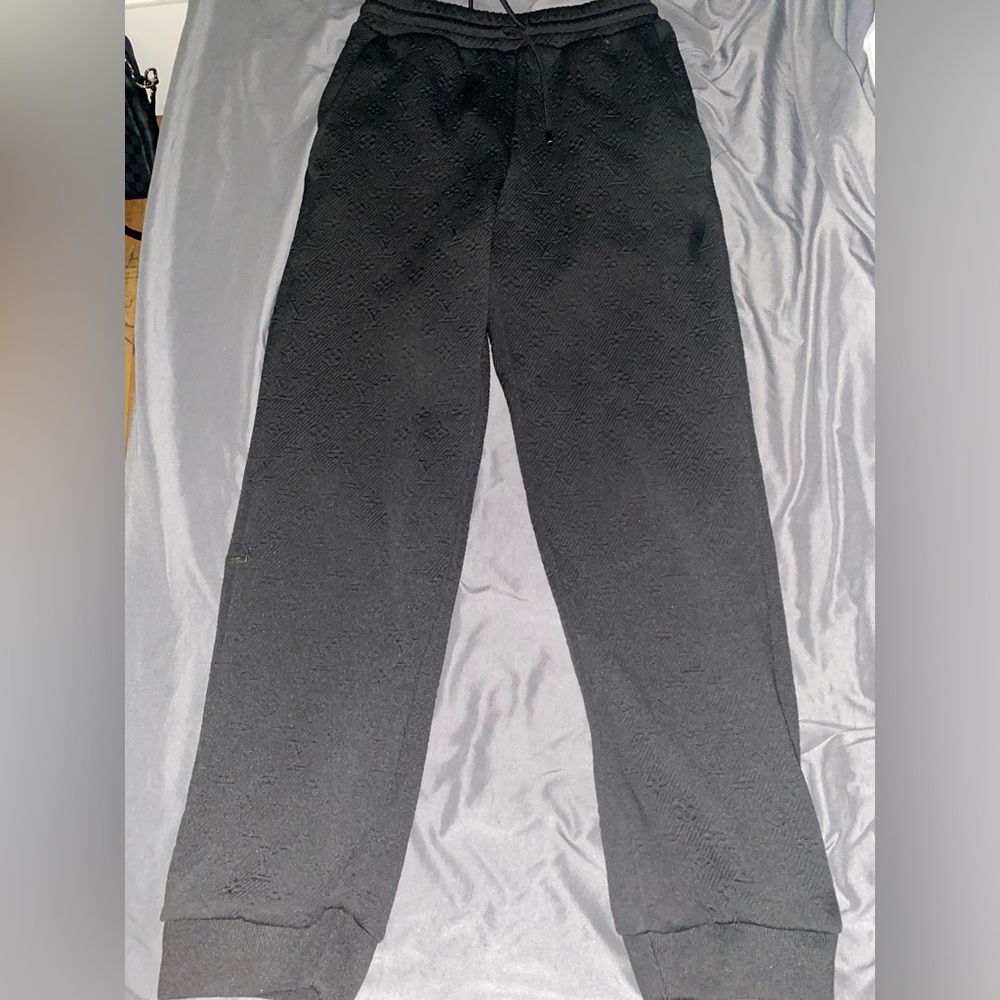 Black LV Pants
